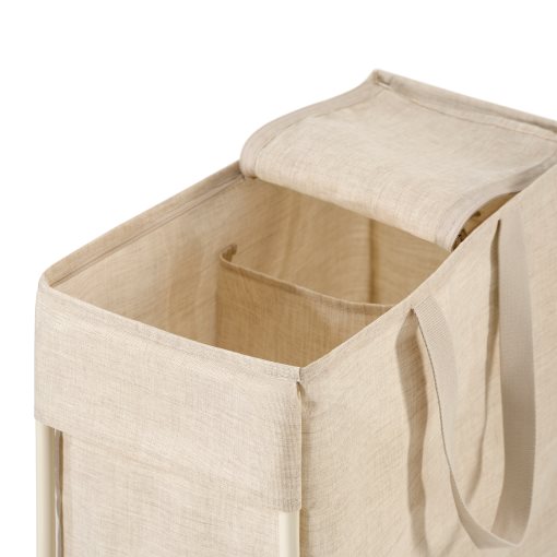 PURRPINGLA, laundry bag with stand, 42 l, 406.094.06