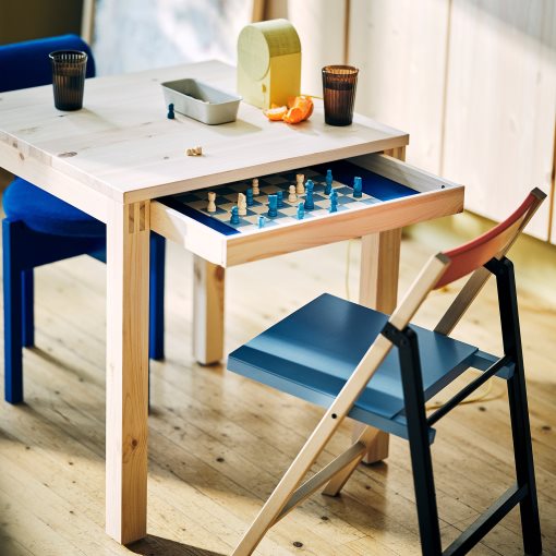 IKEA PS 2026, table with drawer, 70x70 cm, 406.178.78