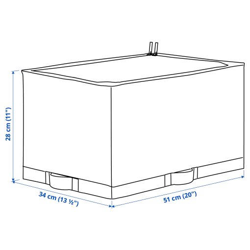 STUK, θήκη αποθήκευσης, 34x51x28 cm, 406.215.35