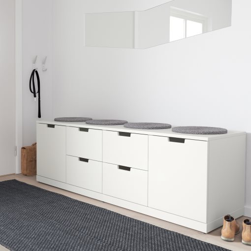 NORDLI, chest of 6 drawers, 160X54 cm, 492.766.29