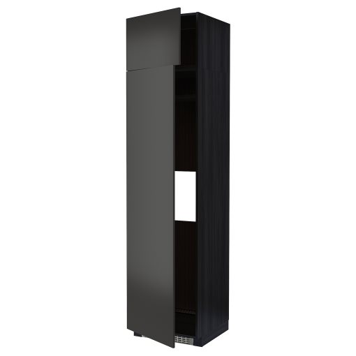 METOD, ψηλό ντουλάπι για ψυγείο ή καταψύκτη με 2 συρτάρια, 60x60x240 cm, 494.979.37