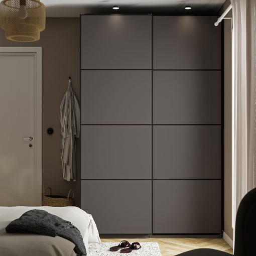 PAX/MEHAMN, wardrobe combination, 150x66x236 cm, 495.230.69