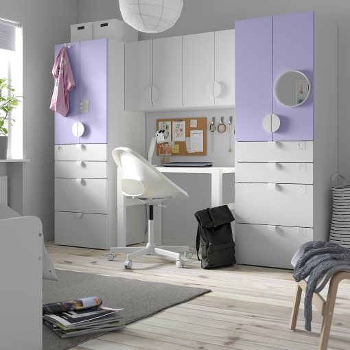 SMASTAD/PLATSA, storage combination, 240x57x181 cm, 495.441.04