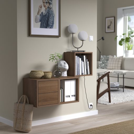EKET, wall-mounted storage combination, 105x35x70 cm, 495.688.35