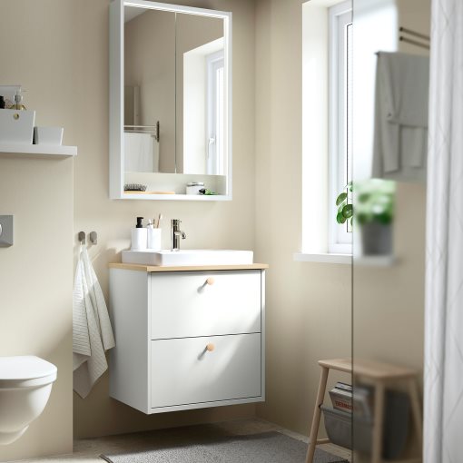 HAVBACK/ORRSJON, wash-stand with drawers/wash-basin, 62x49x71, 496.292.83
