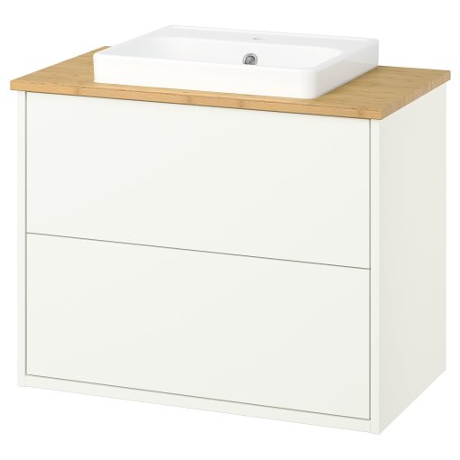 HAVBACK/ORRSJON, wash-stand with drawers/wash-basin, 82x49x71 cm, 496.294.24