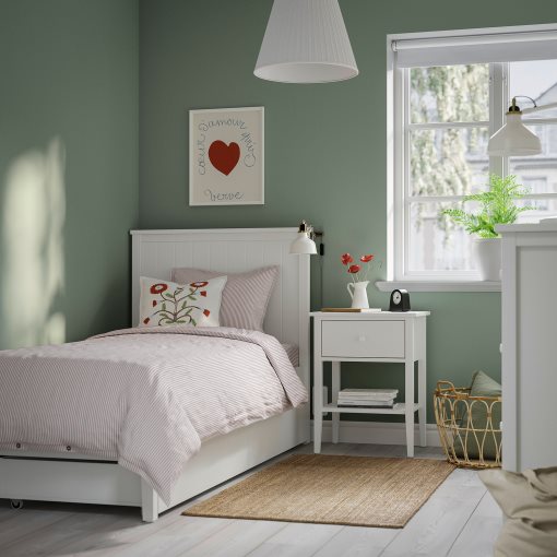 GULLABERG, σκελετός κρεβατιού με 2 κουτιά αποθήκευσης, 90x200 cm, 496.310.16