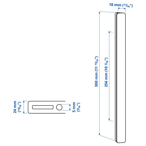 HACKÅS, χερούλι, 2 τεμ., 503.424.78