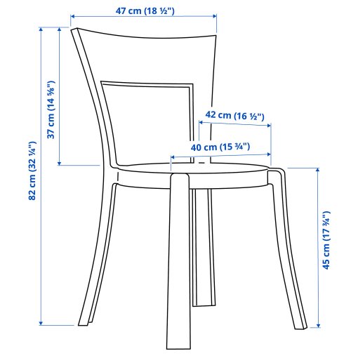 STEIN, chair in/outdoor, 504.036.69