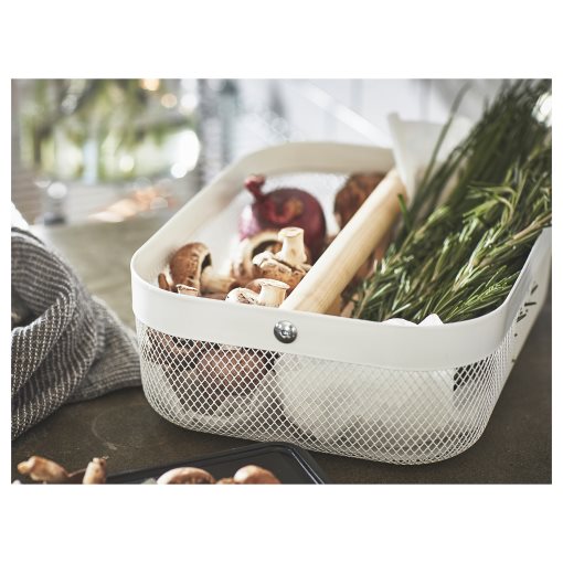 RISATORP, basket with compartments, 33x24x11 cm, 505.276.36