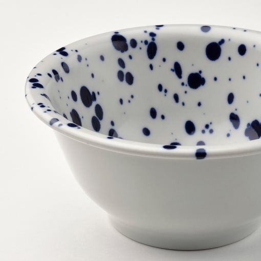SILVERSIDA, bowl patterned/2 pack, 14 cm, 505.656.90