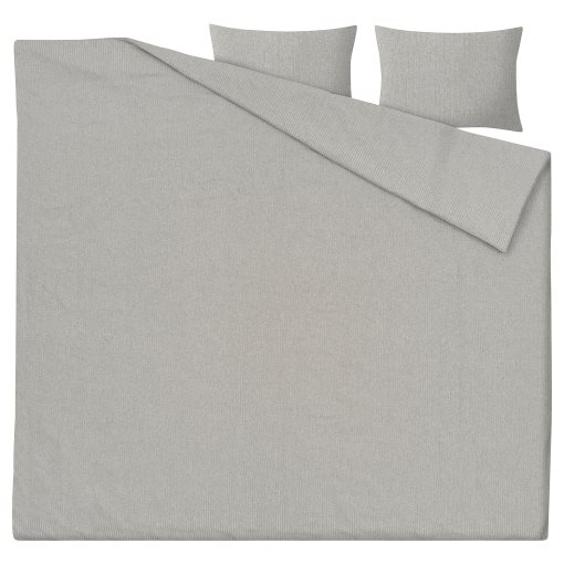 STRUTBRÄKEN, duvet cover and 2 pillowcases, 240x220/50x60 cm, 505.660.91
