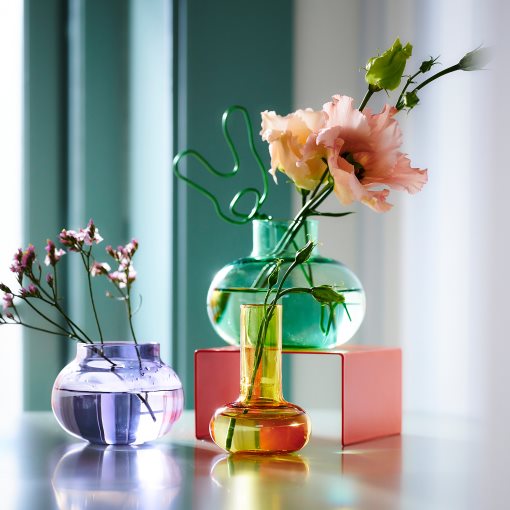 TJÄRLEK, vase, set of 3, 505.871.02