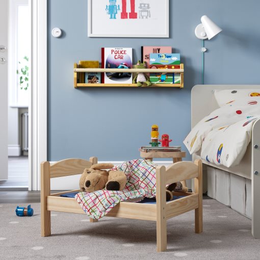 DUKTIG, dolls bed with bedlinen set, 505.892.24