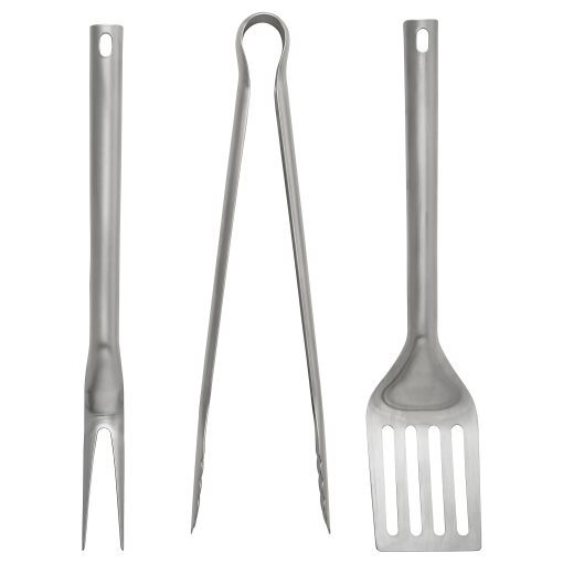GRILLTIDER, εργαλεία ψησταριάς, σετ 3 τεμ., 505.908.59