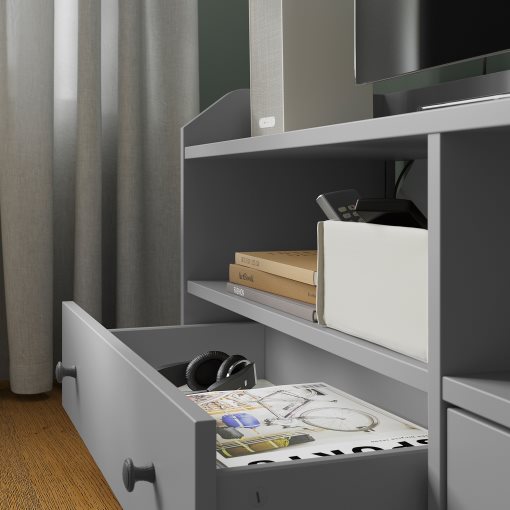 HAUGA, TV bench, 206x46x54 cm, 505.933.82