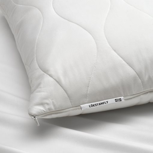 LÖKSTAMFLY, ergonomic pillow side/back sleeper, 50x60 cm, 505.961.92