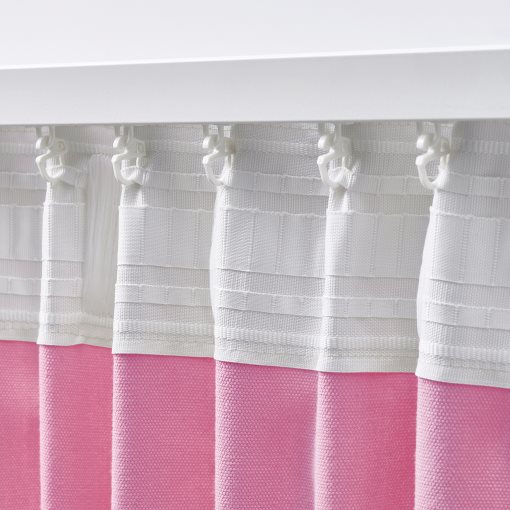 GINSTMOTT, κουρτίνα με τρέσα, 2 τεμ. 145x300 cm, 505.971.82