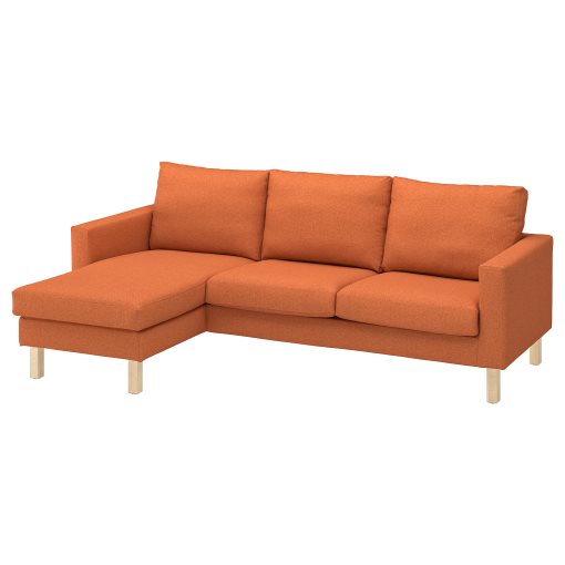 SALTSJÖBADEN, cover for 3-seat sofa with chaise longue, 506.076.09