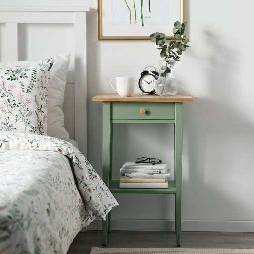 HEMNES, κομοδίνο, 46x35 cm, 506.107.39