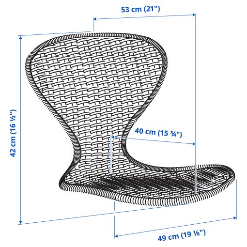 SKÅLSTA, seat shell, 506.117.91