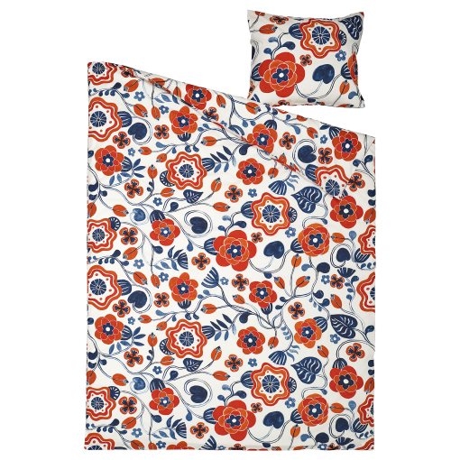 KANONVISKA, duvet cover and pillowcase, 150x200/50x60 cm, 506.140.25