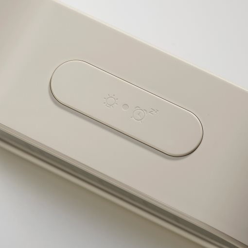 RÖDSTRÄFSE, alarm clock with hygro-thermometer, 17x8x6 cm, 506.204.70