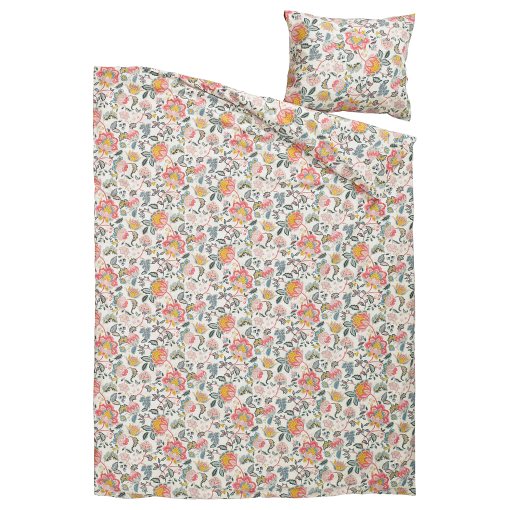 DAGGSALVIA, duvet cover and pillowcase, 150x200/50x60 cm, 506.205.02