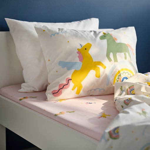 BARNDRÖM, σεντόνι με λάστιχο, 90x200 cm, 506.227.23