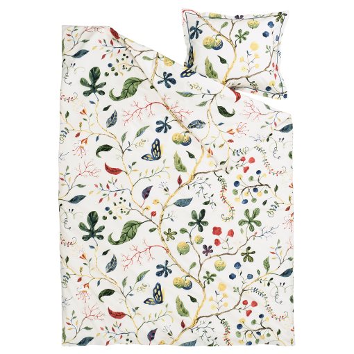 KRONBUSKE, duvet cover and pillowcase, 150x200/50x60 cm, 506.376.54