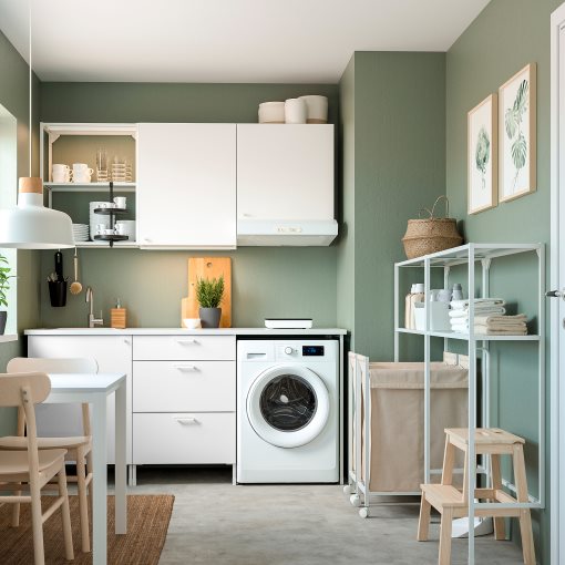 ENHET, σύνθεση αποθήκευσης τοίχου, 160x30x129 cm, 594.774.63