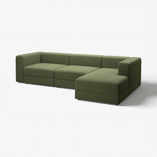 JÄTTEBO, 4-seat modular sofa with chaise longue/right, 594.851.99