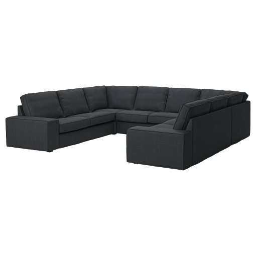 KIVIK, U-shaped sofa, 6 seat, 594.943.92