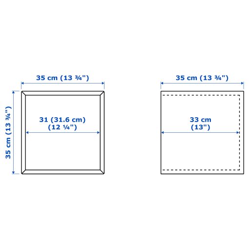 EKET, σύνθεση αποθήκευσης τοίχου, 105x35x70 cm, 595.216.87
