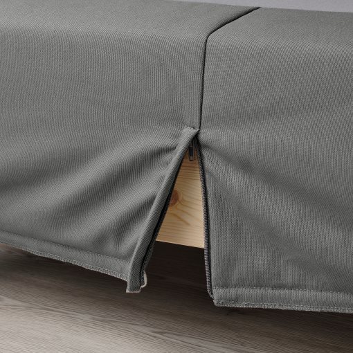 LYNGOR, slatted mattress base with legs, 160x200 cm, 595.544.18