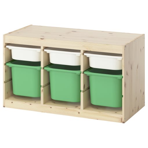 TROFAST, storage combination with boxes, 93x44x52 cm, 595.748.88