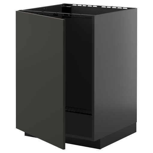METOD, base cabinet for sink, 60x60 cm, 595.893.33