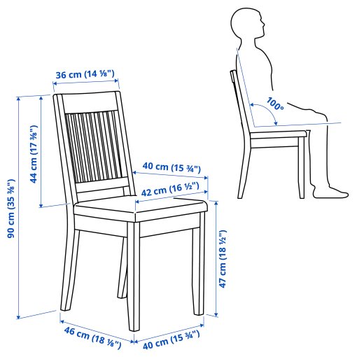 NÄSINGE/NÄSINGE, table and 2 chairs, 80x60 cm, 595.969.32