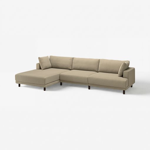 UPPÅKRA, 4,5-seat modular sofa with chaise longue, left, 596.140.83