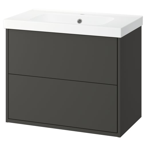 HAVBACK/ORRSJON, wash-stand with drawers/wash-basin, 82x49x69 cm, 596.293.67