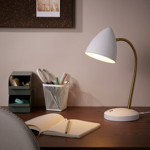ISNÅLEN, work lamp with built-in LED light source, 605.012.64