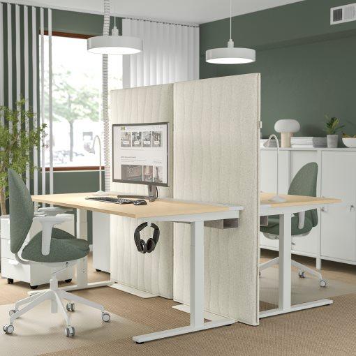 MITTZON, acoustic screen/floor standing, 90x157 cm, 605.282.06