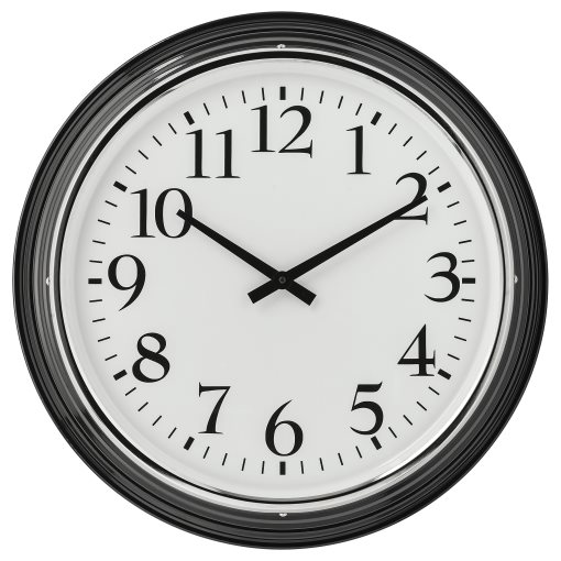 BRAVUR, wall clock, 59 cm, 605.404.73