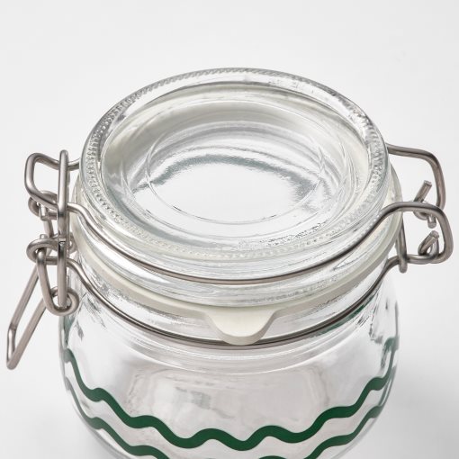 KORKEN, jar with lid/3 pack, 13 cl, 605.430.42