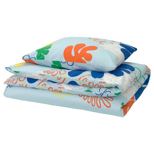 KANTDRACENA, duvet cover and pillowcase, 150x200/50x60 cm, 605.613.71