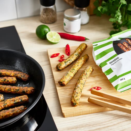 REFRANG, vegetable sausages frozen, 460 g, 605.749.34