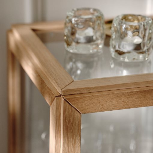 STOCKHOLM 2025, glass-door cabinet, 100x40x86 cm, 605.866.92