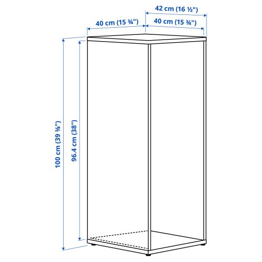 LASTARE, frame, 40x42x100 cm, 605.964.84