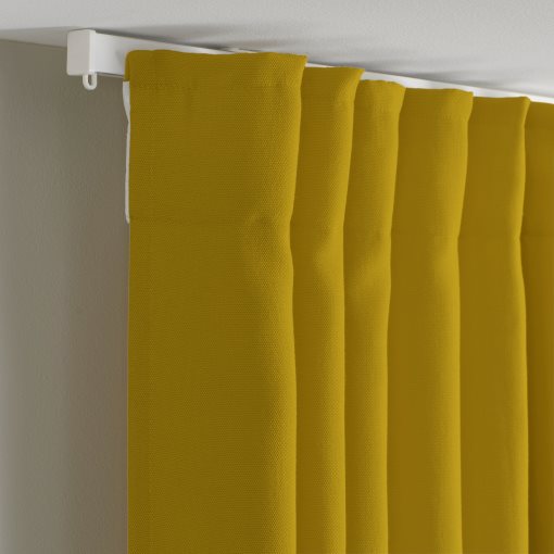 GINSTMOTT, κουρτίνα με τρέσα, 2 τεμ. 145x300 cm, 605.971.86
