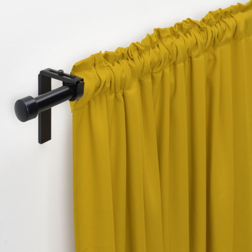 GINSTMOTT, κουρτίνα με τρέσα, 2 τεμ. 145x300 cm, 605.971.86